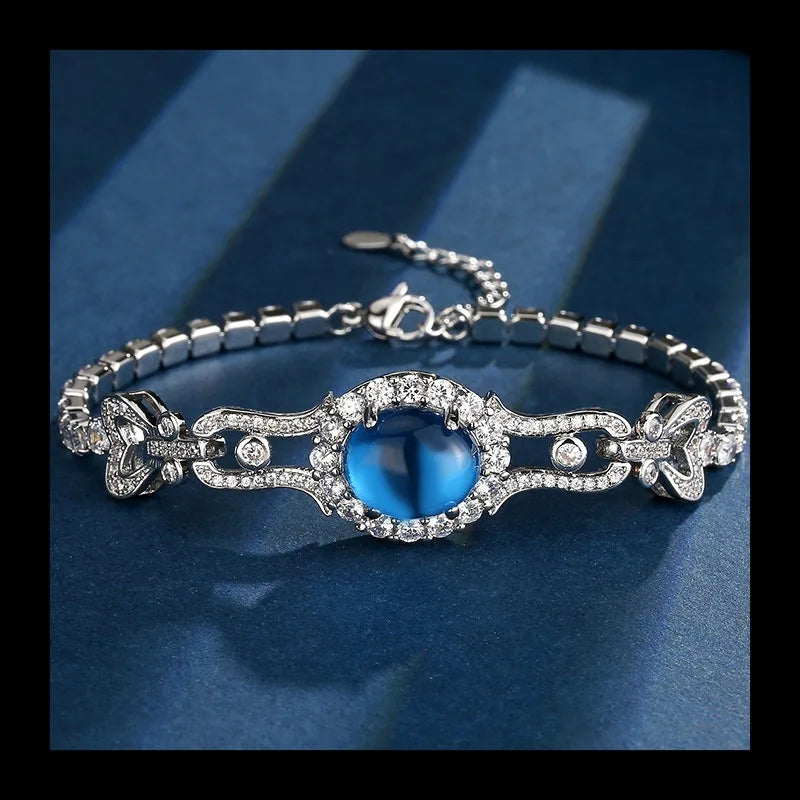 Retro Fluorescent Temperament Metal Bracelet Accessory
