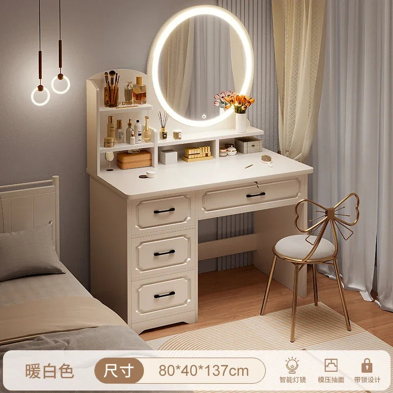DUTRIEUX Nordic Handles Dressing Table Vanity Makeup Mirror
