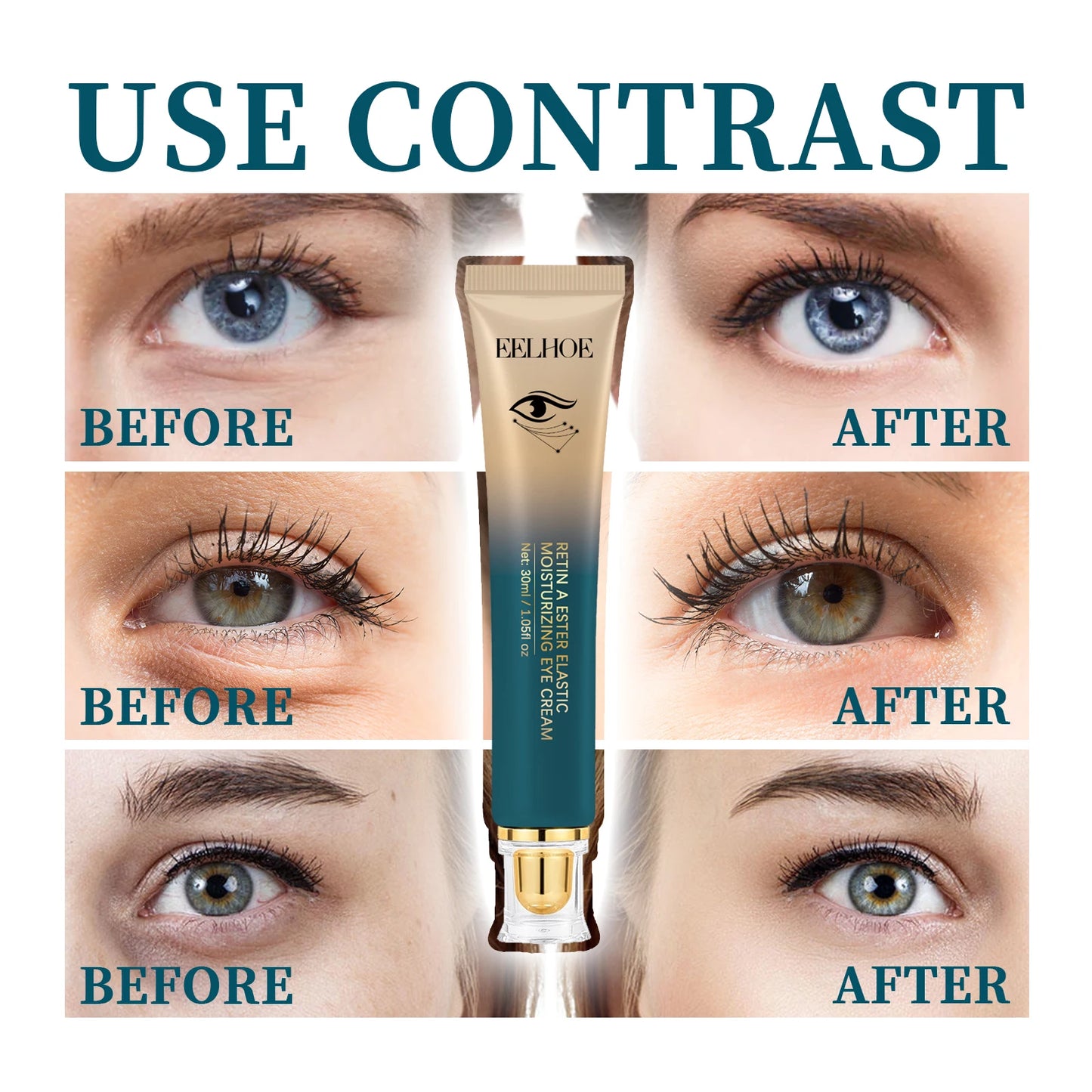Eelhoe Retinol Collagen Eye Cream Firming Dark Circles