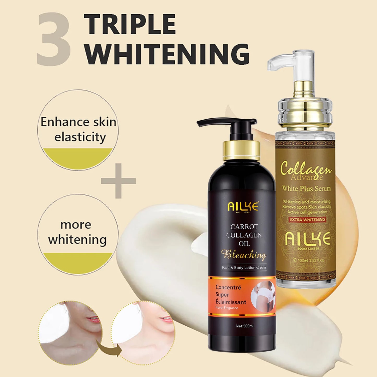 KYLIEFIT Collagen Brightening Facial And Body Moisturizer