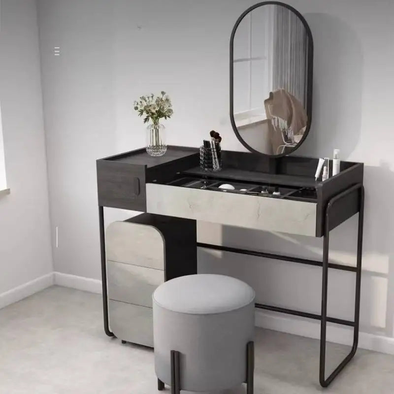 Dutrieux Nordic Makeup Table Vanity for Home Office Decor