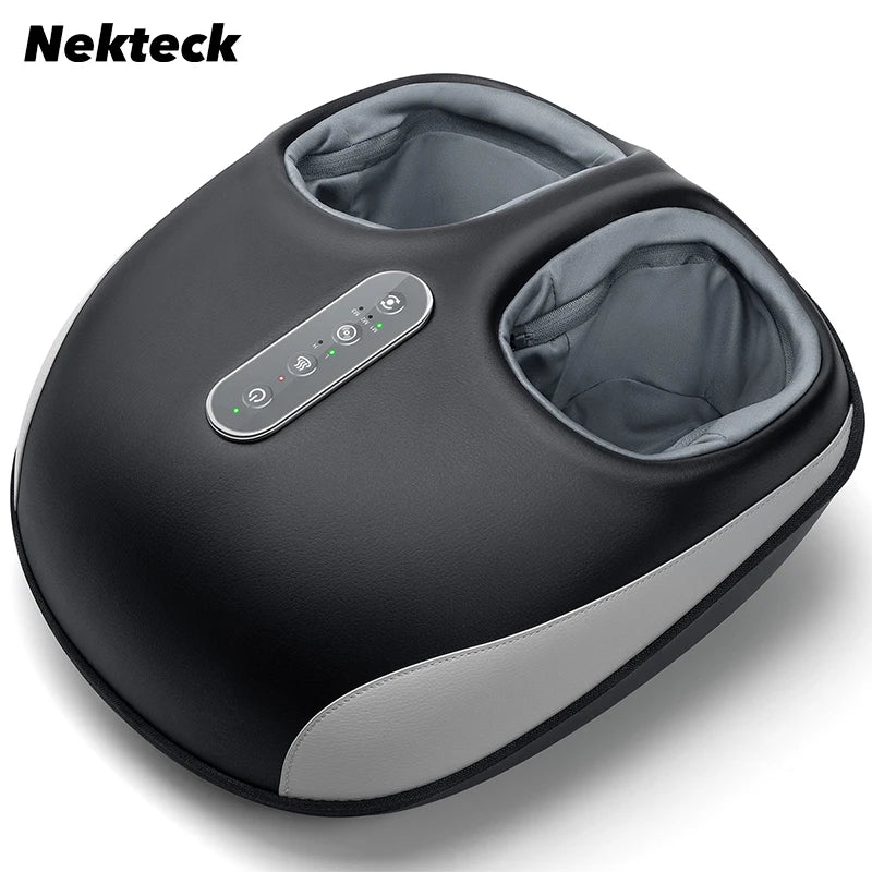 Nekteck Shiatsu Foot Massager With Heat And Air Compression Roller