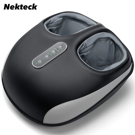 Nekteck Shiatsu Foot Massager With Heat And Air Compression Roller