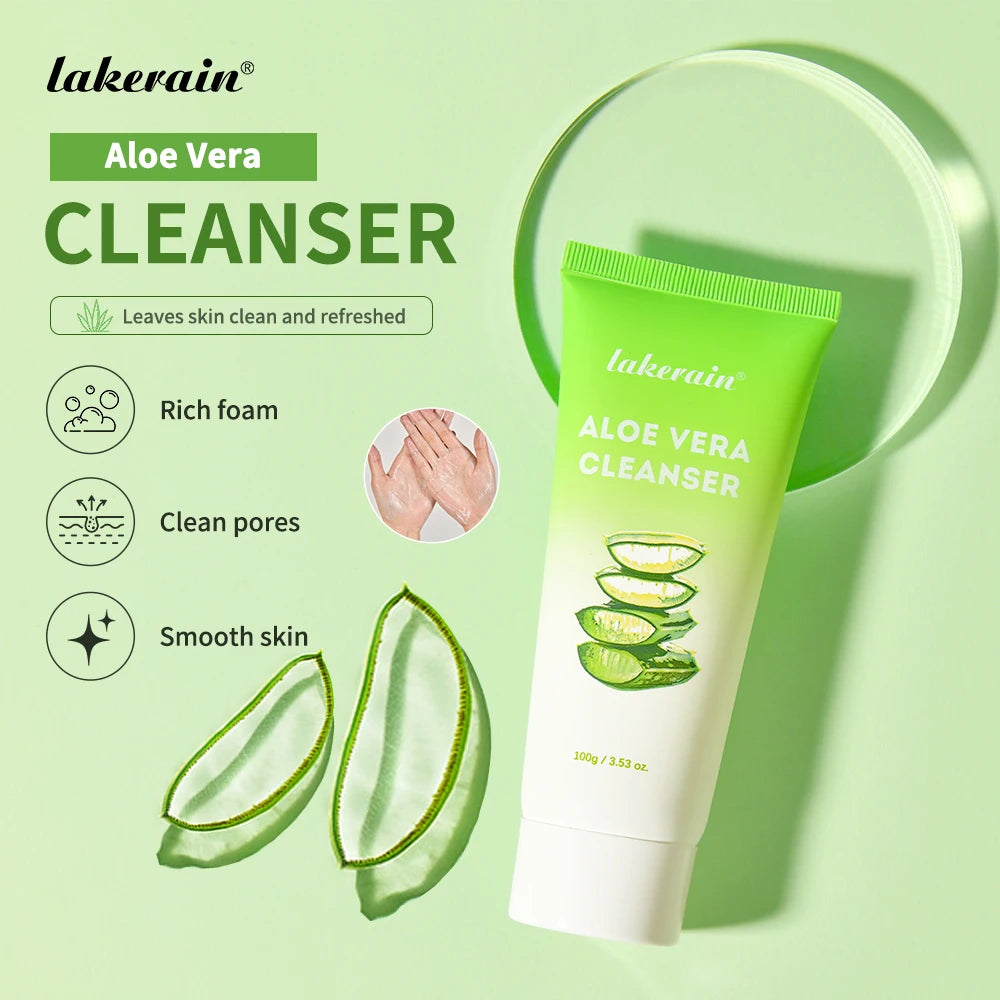 Lakerain Aloe Vera Skin Care Set Deep Hydration Formula