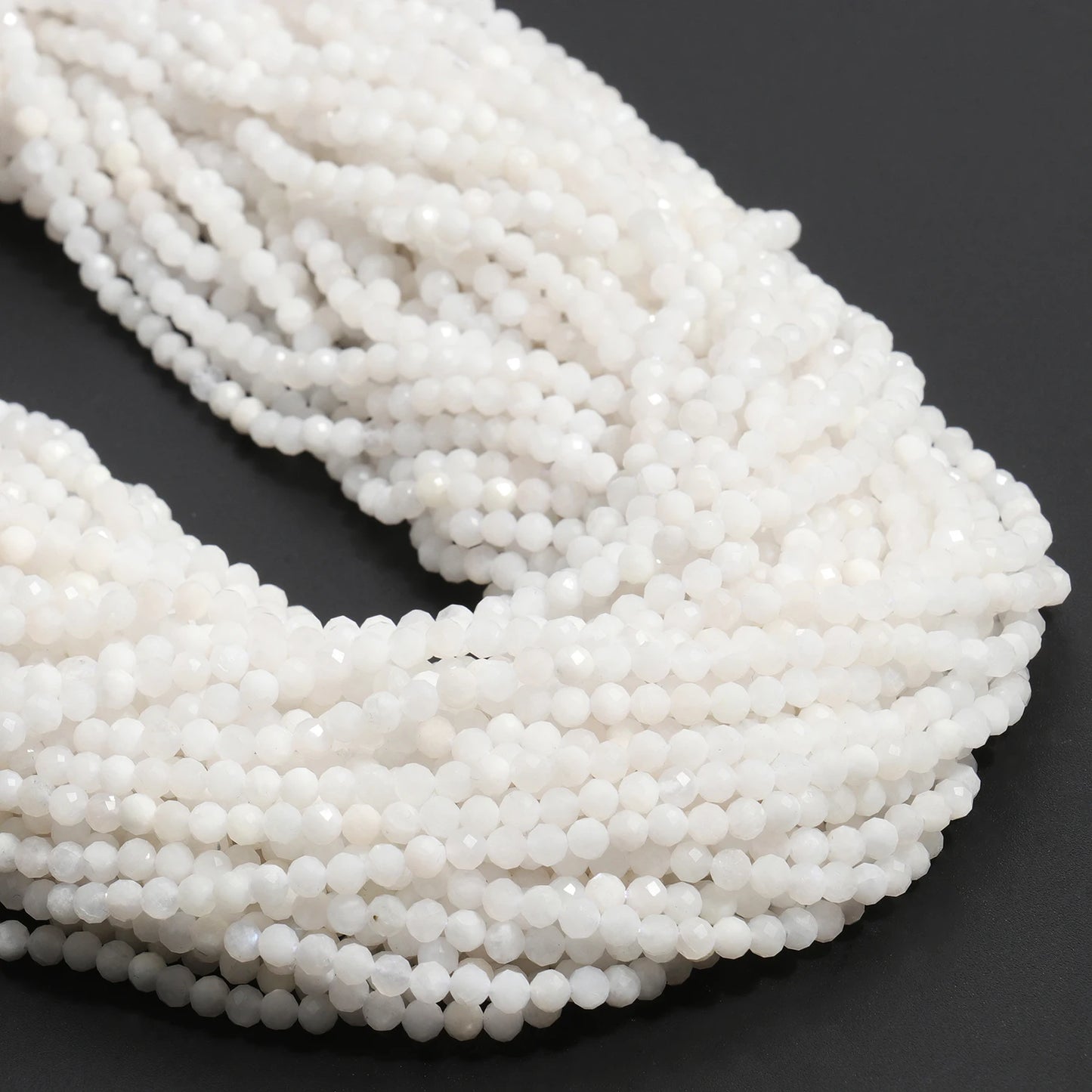 Rhinestone Faceted Tiny Beads For Jewelry Making DIY Projects