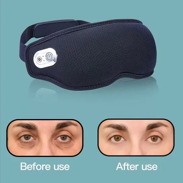 Rechargeable Heating Eye Massager With Hot And Cold Relief
