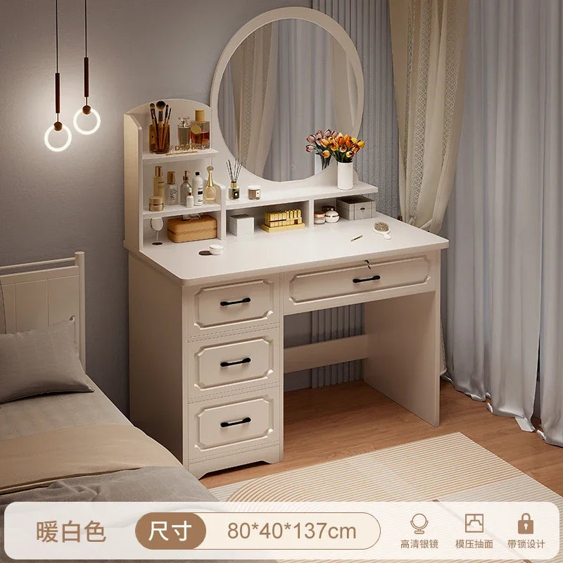 DUTRIEUX Nordic Handles Dressing Table Vanity Makeup Mirror