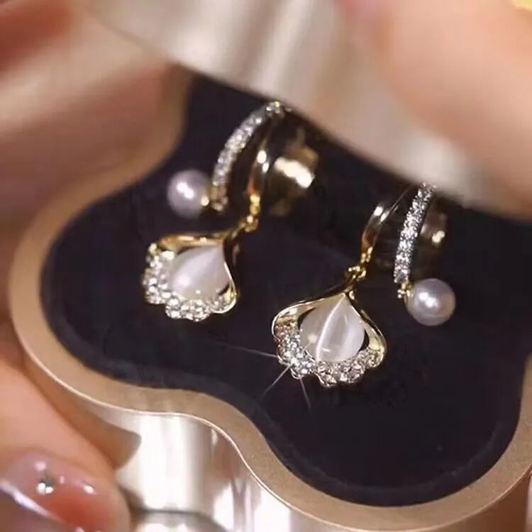 Trendy Bow Drop Earrings For Women Fashion Jewelry