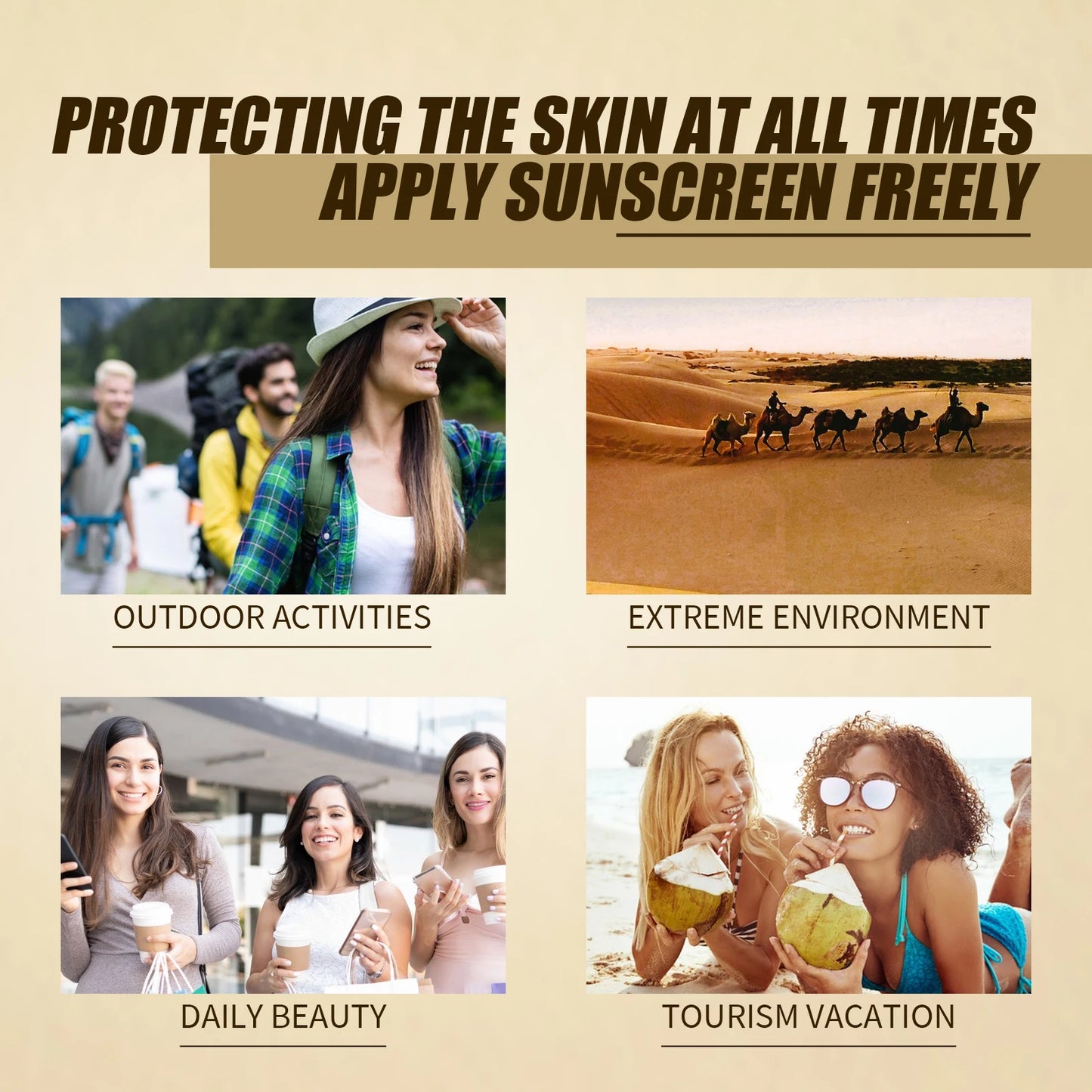 Ouhoe SPF 50 Face Sunscreen Probiotic Brightening Cream