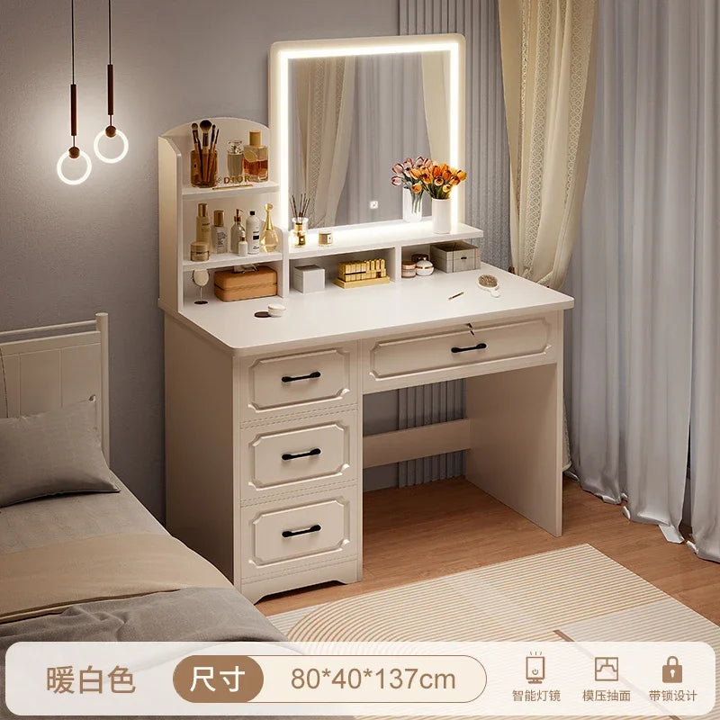 DUTRIEUX Nordic Handles Dressing Table Vanity Makeup Mirror