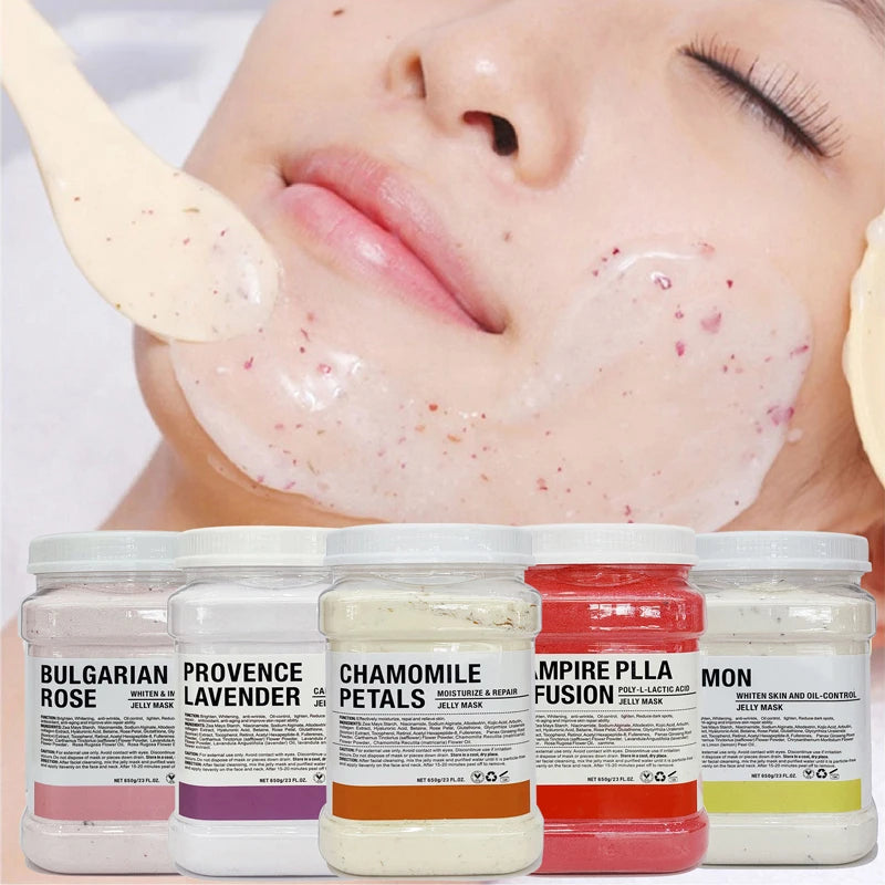 6PCS Jelly Mask Powder Professional  Masks Beauty Salon Use Facial Skin Care