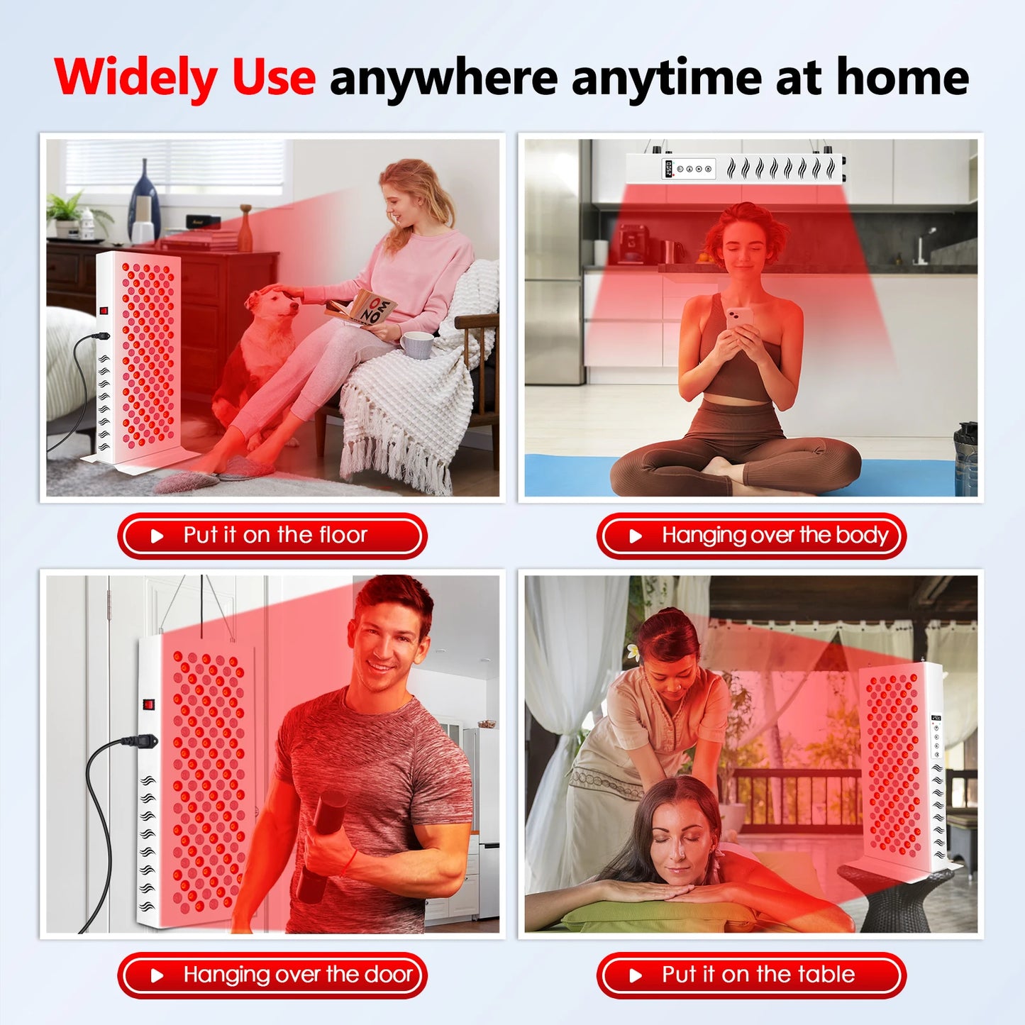 Astarexin Red Light Therapy LED Device for Face and Body
