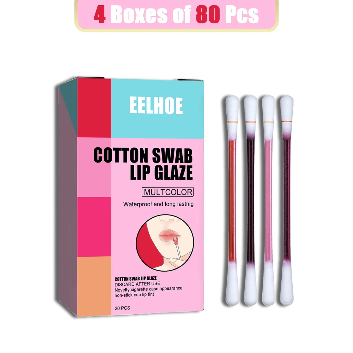 Eelhoe Long-Lasting Tattoo Lip Stain Set Velvet Finish Lip Gloss
