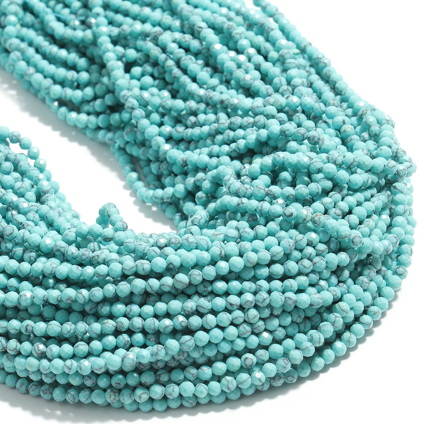 Rhinestone Faceted Tiny Beads For Jewelry Making DIY Projects