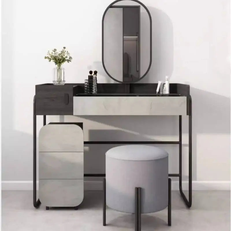 Dutrieux Nordic Makeup Table Vanity for Home Office Decor