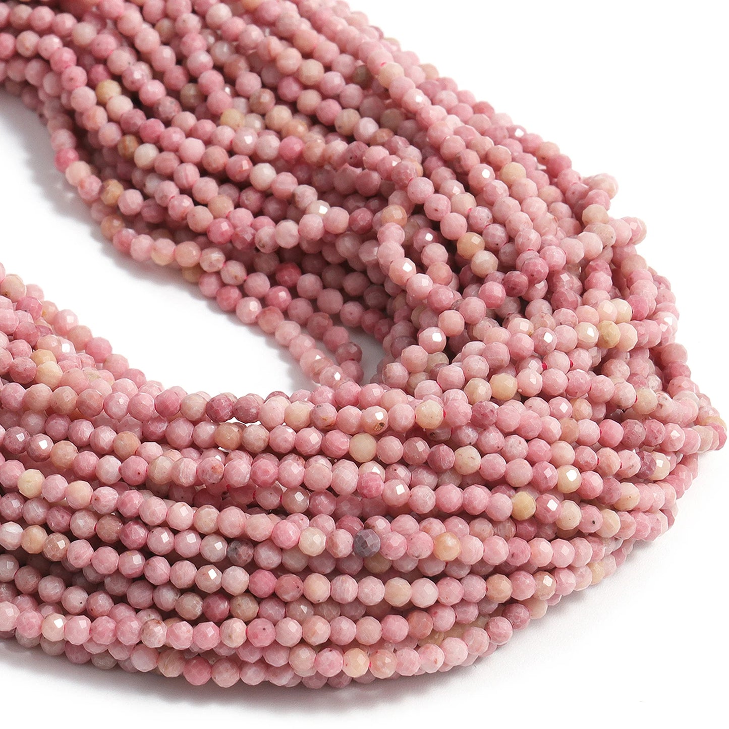 Rhinestone Faceted Tiny Beads For Jewelry Making DIY Projects