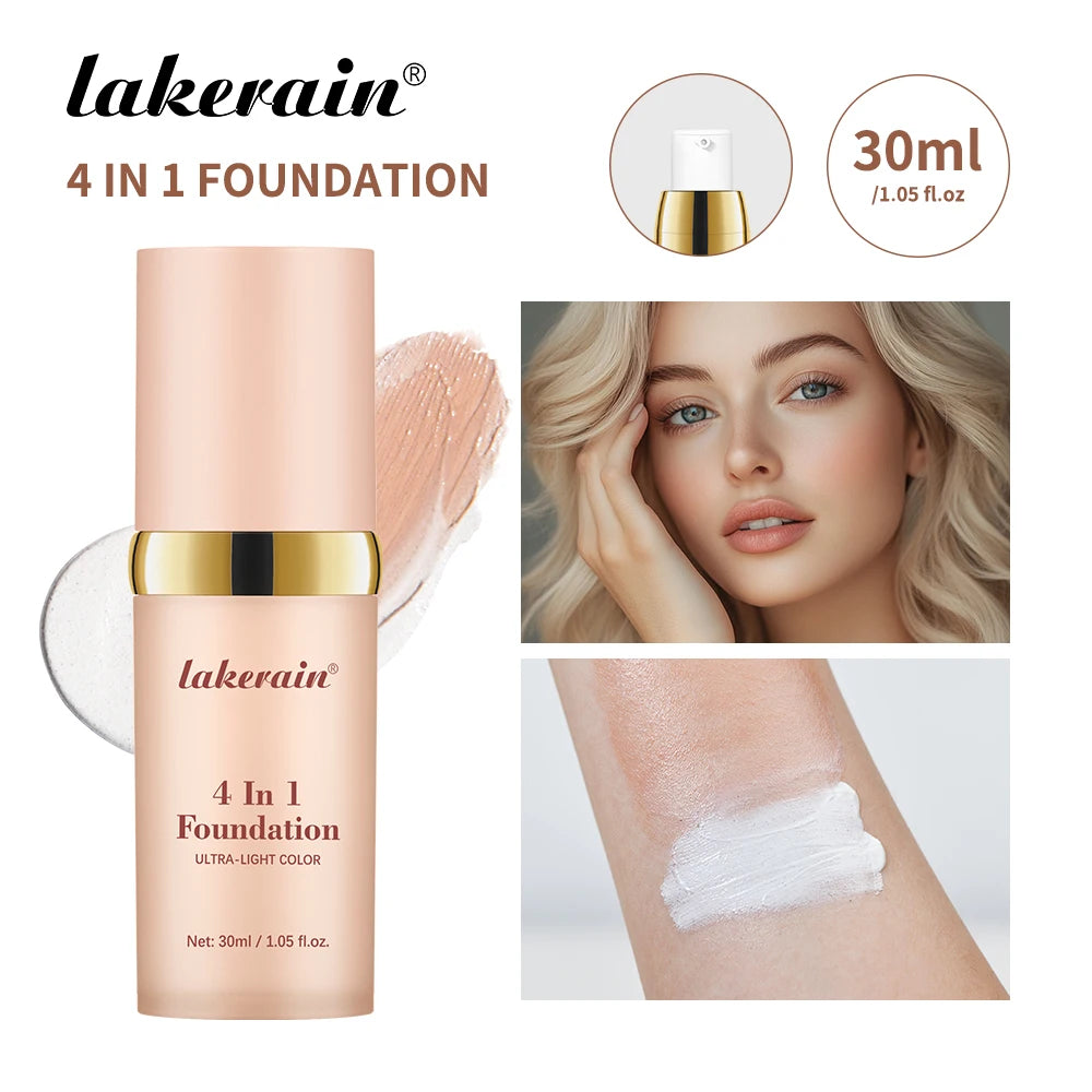 Ibcccndc 4 In 1 Foundation Concealer SPF 30 Waterproof