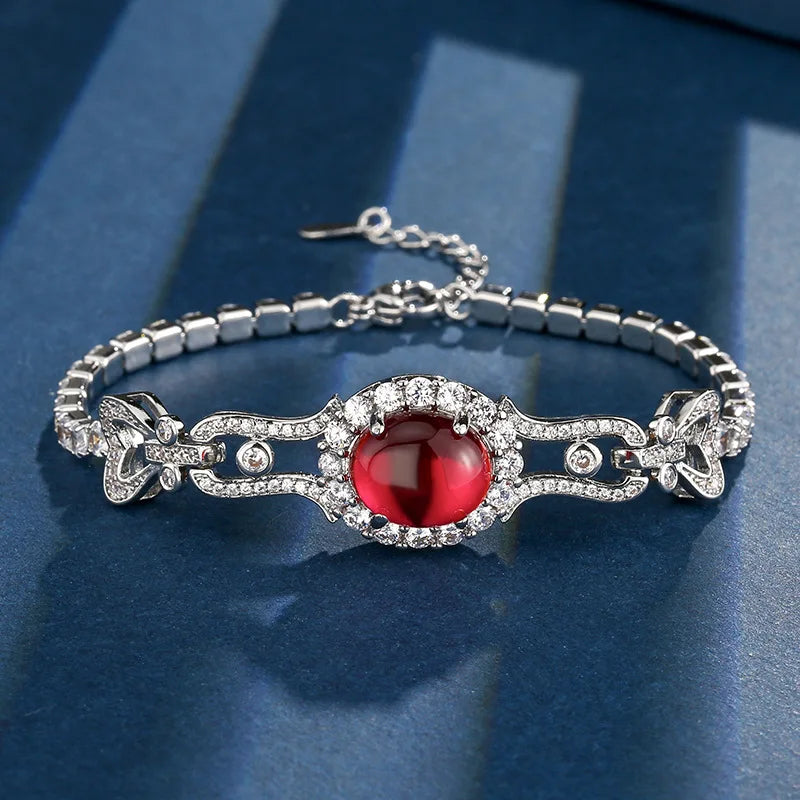 Retro Fluorescent Temperament Metal Bracelet Accessory