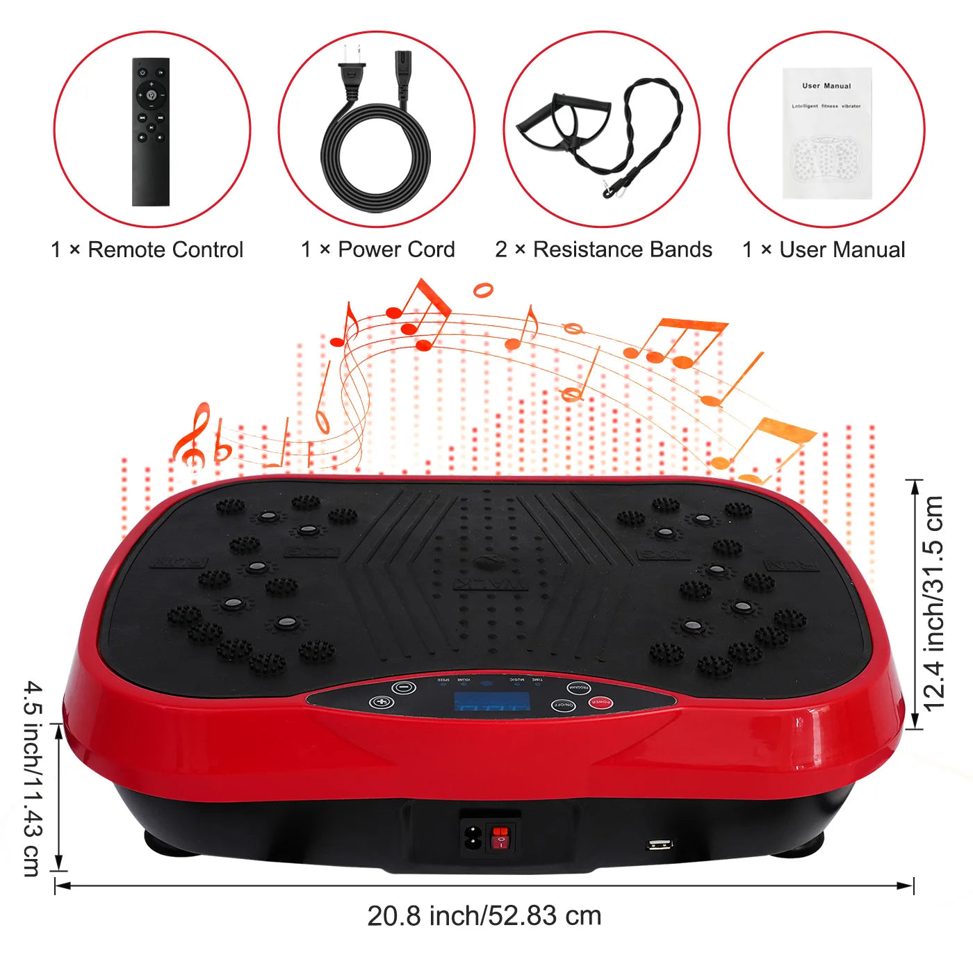Vibration Plate Exercise Machine Full Body Fat Burning Shaker