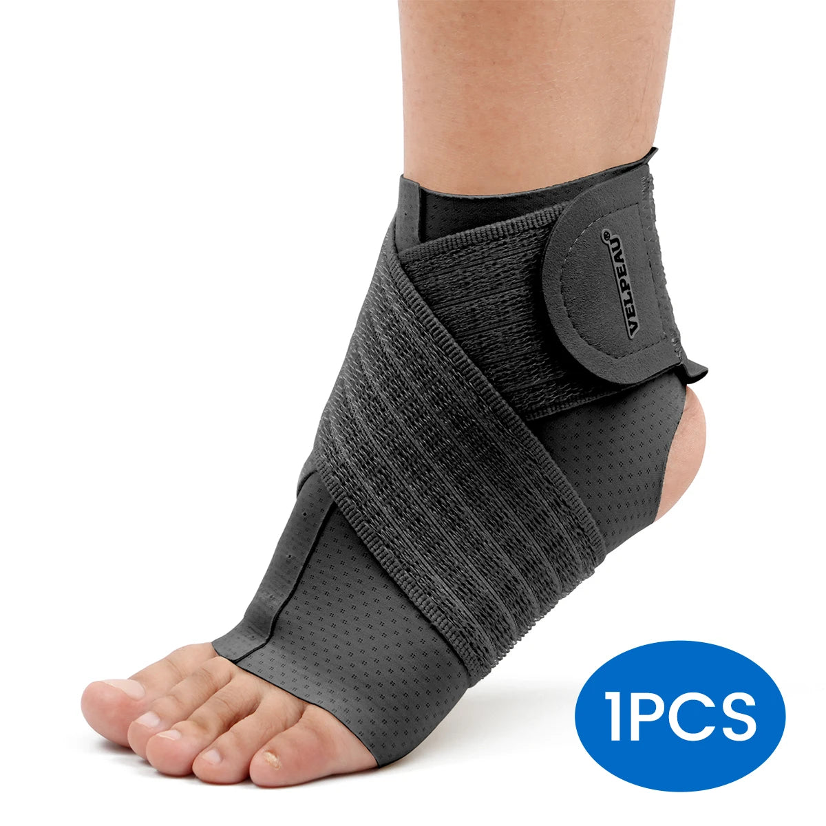 Velpeau Ankle Compression Sleeve for Achilles Tendinitis and Plantar Fasciitis