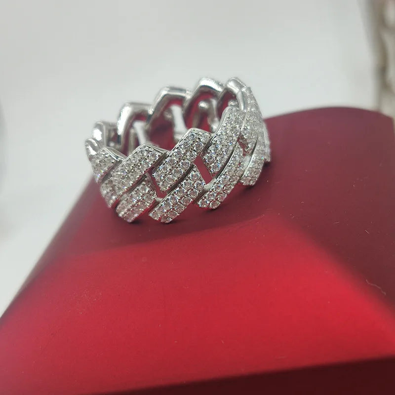 LYEE CYEE S925 Sterling Silver Moissanite Ring Jewelry