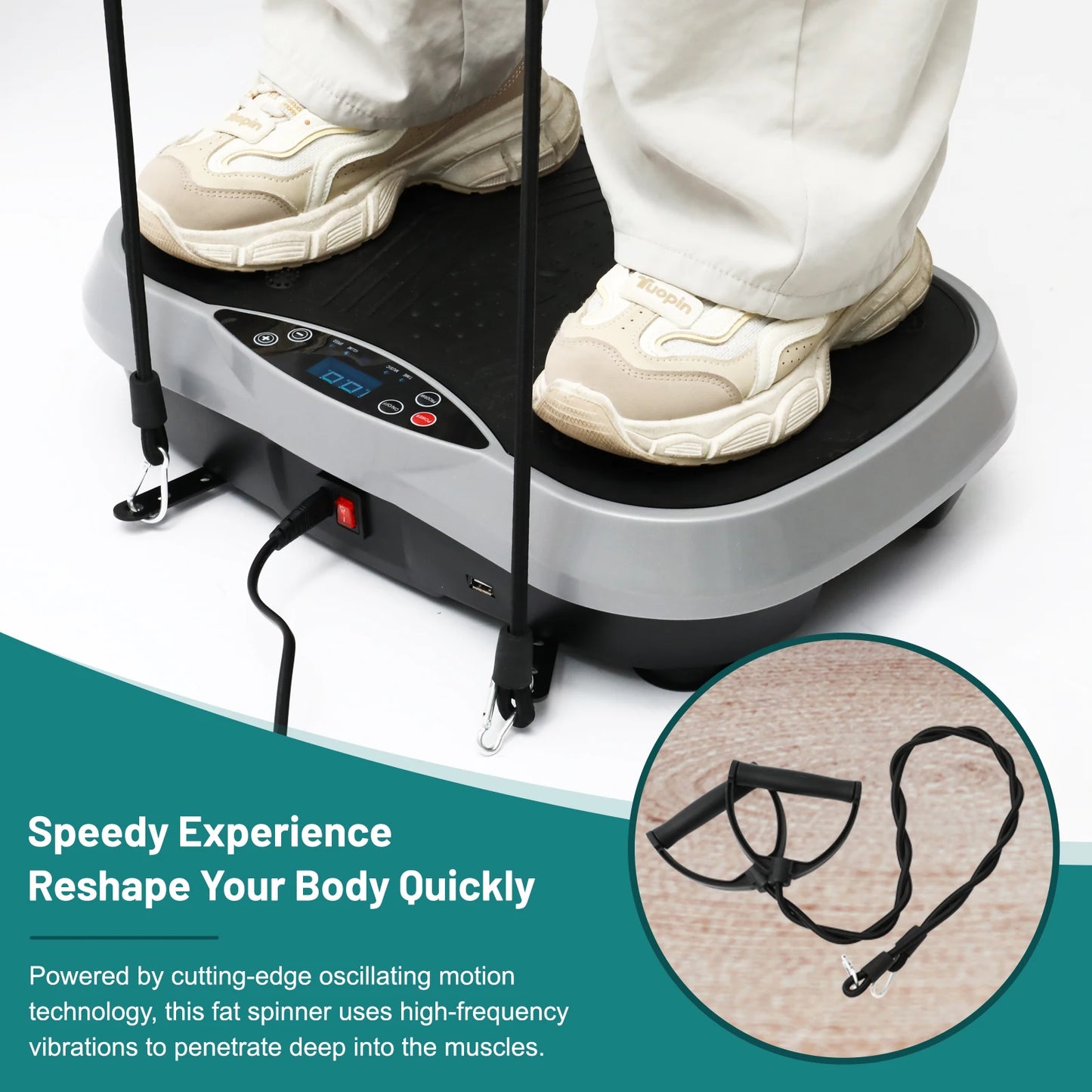 N Vibration Plate Exercise Machine For Whole Body Workout