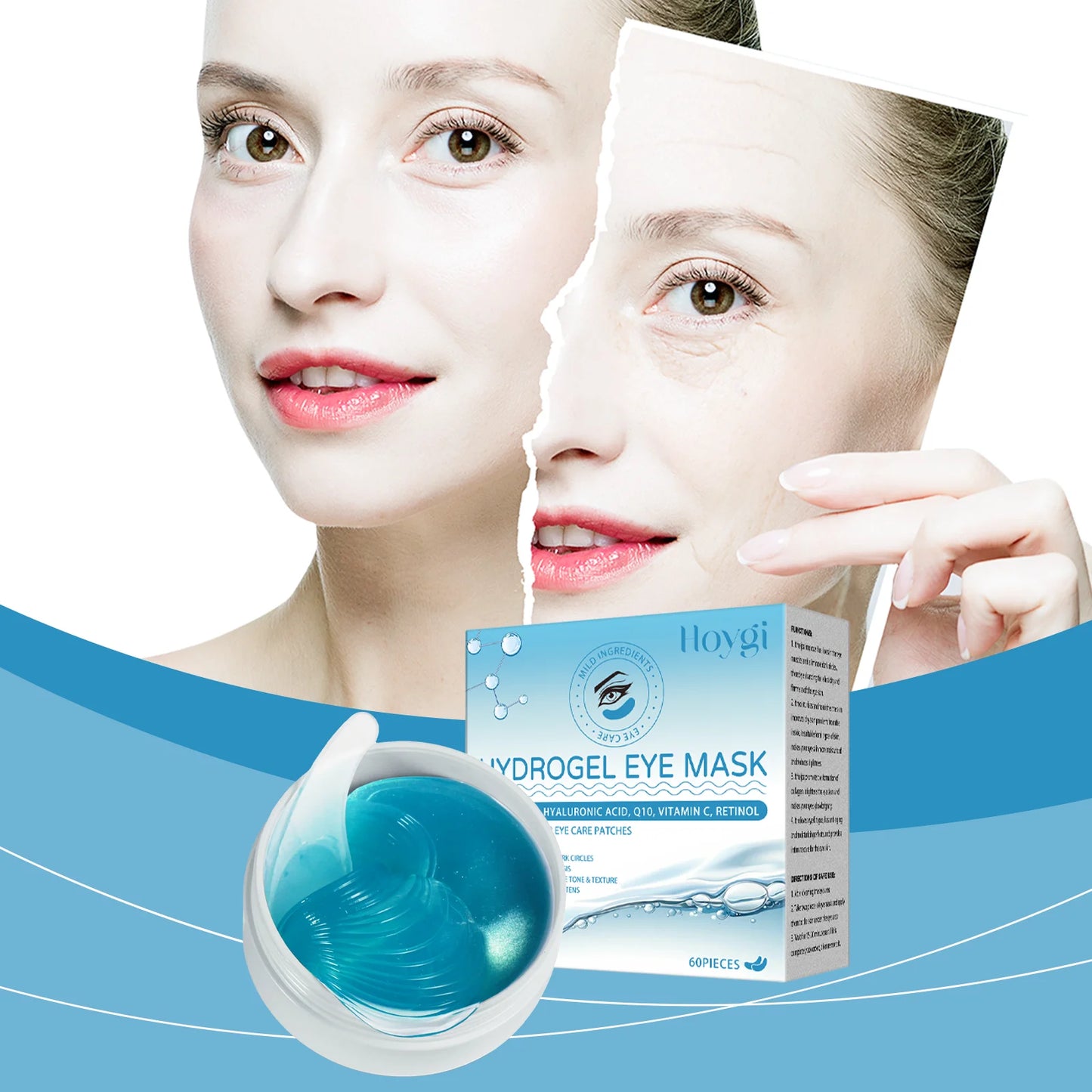 Hoygi Retinol Eye Mask For Moisturizing And Wrinkle Reduction