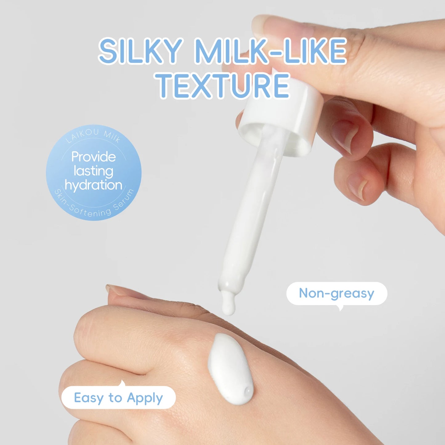 LAIKOU Milk Skincare Softening Serum Travel Kit Set