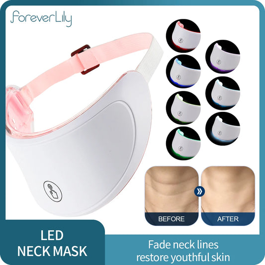 Foreverlily Neck Led Beauty Mask For Wrinkle Tightening