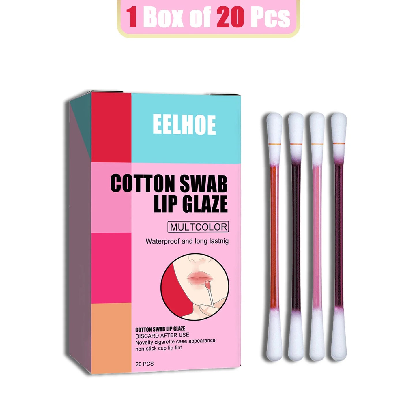 Eelhoe Long-Lasting Tattoo Lip Stain Set Velvet Finish Lip Gloss