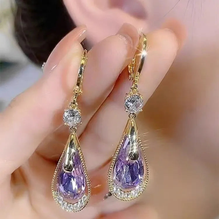 Trendy Bow Drop Earrings For Women Fashion Jewelry