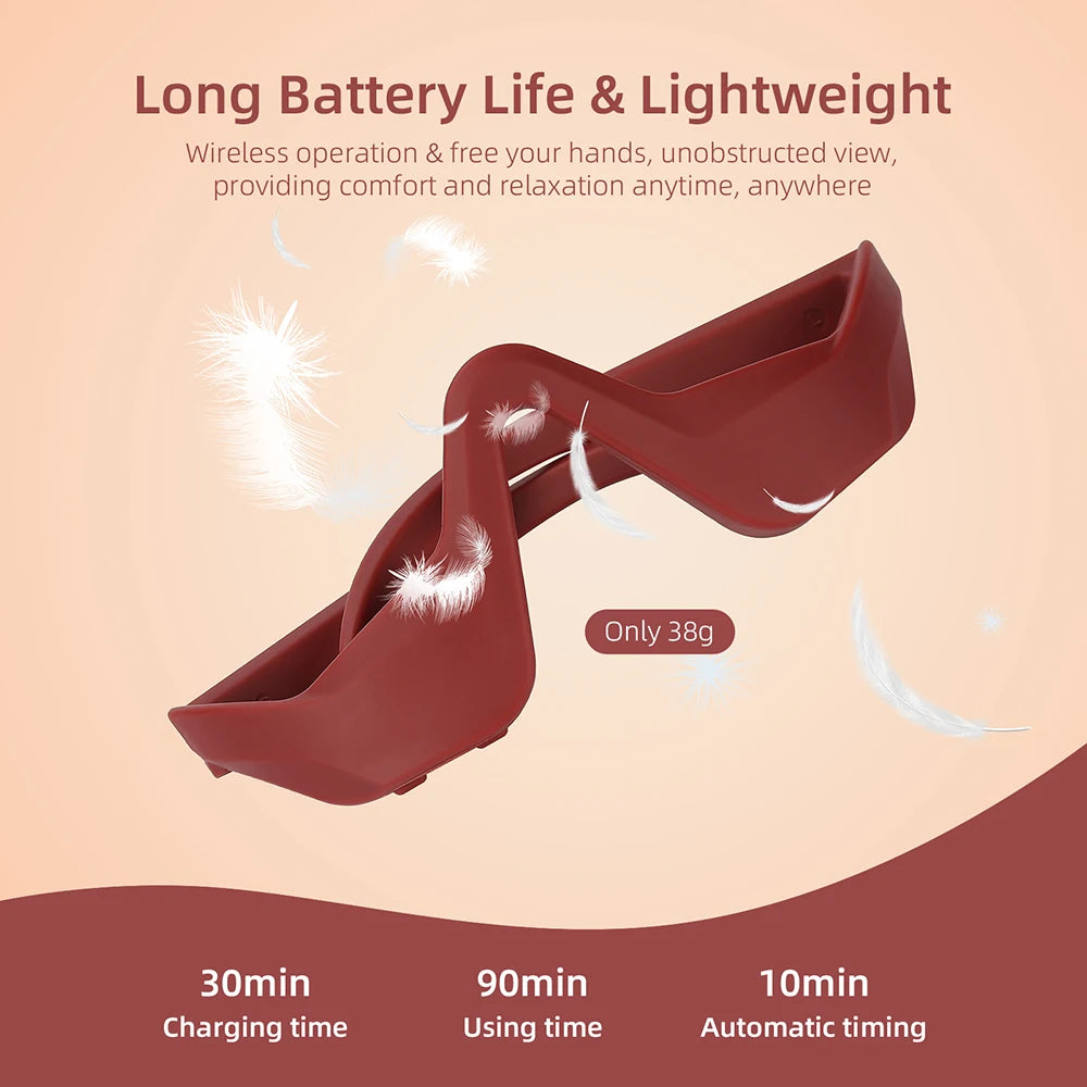 Foreverlily Eye Fatigue Relief Under Eye Glasses Massager