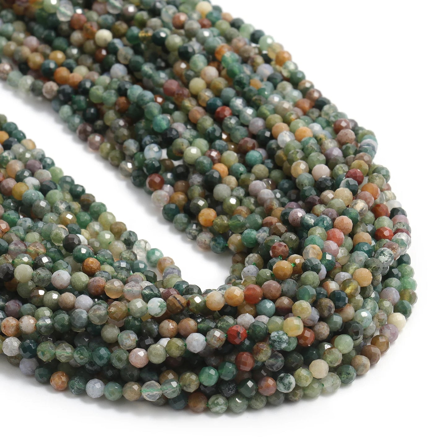 Rhinestone Faceted Tiny Beads For Jewelry Making DIY Projects
