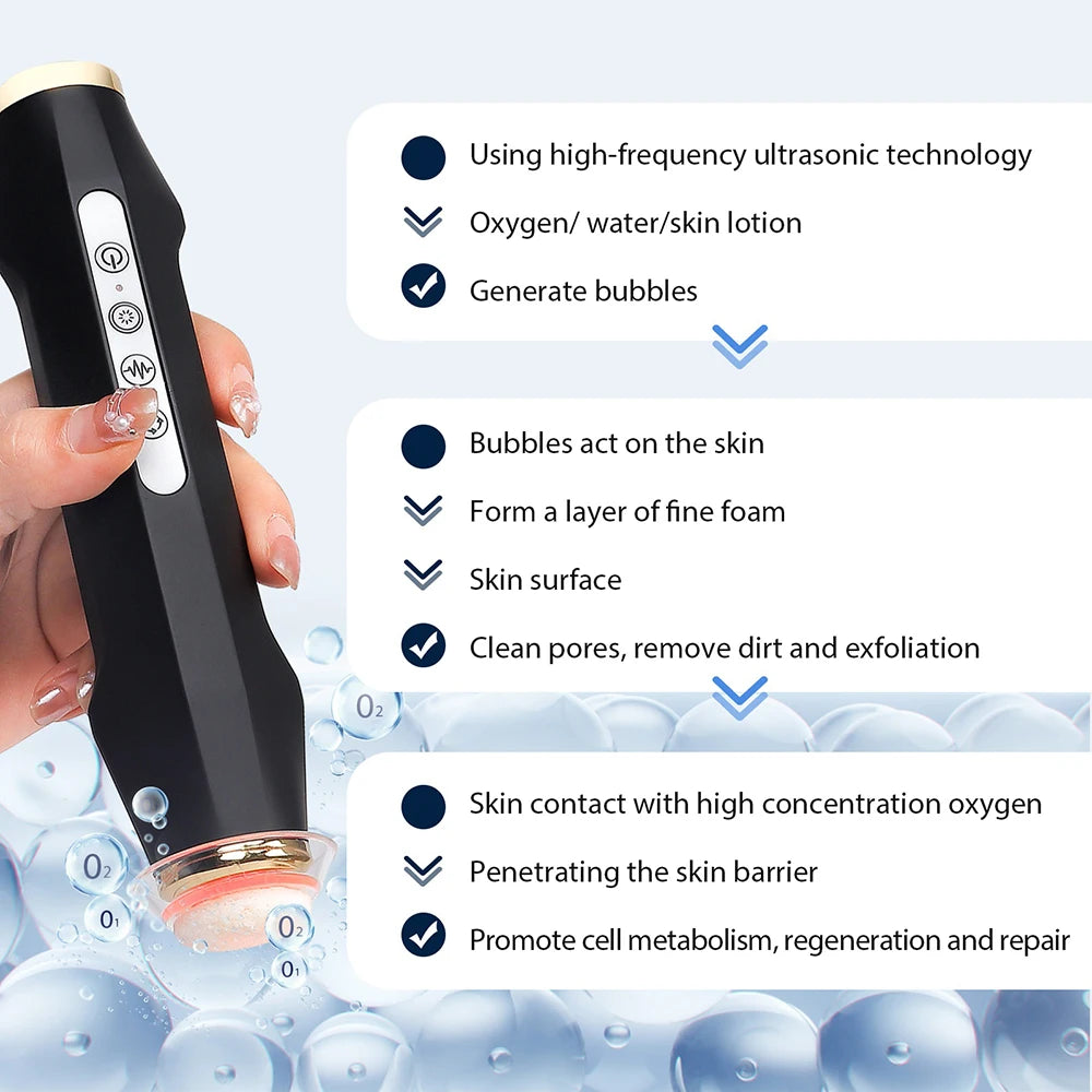 Foreverlily Oxygen Bubble Pen CO2 Facial Machine For Spa Care