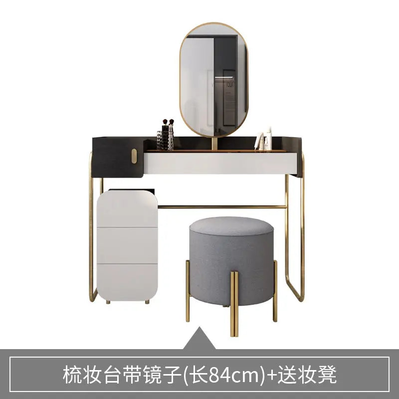 Dutrieux Nordic Makeup Table Vanity for Home Office Decor