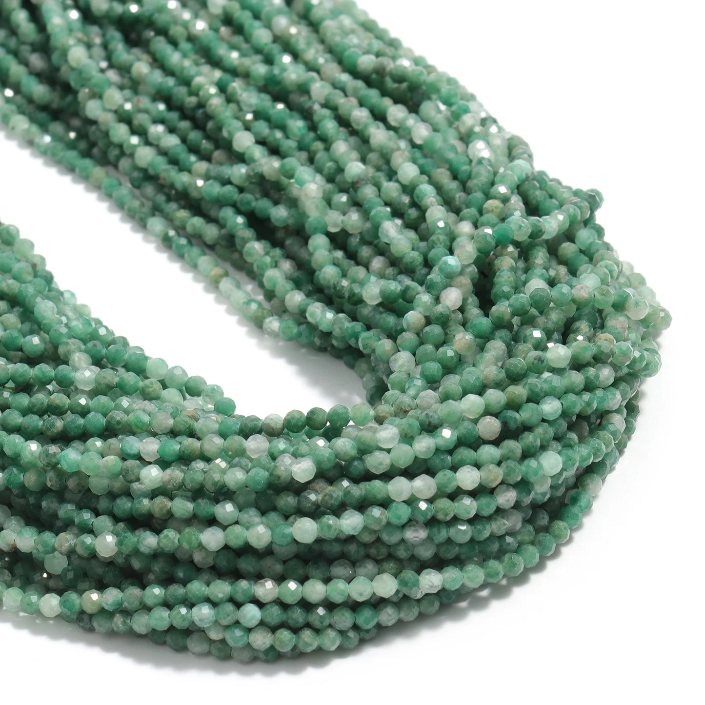 Rhinestone Faceted Tiny Beads For Jewelry Making DIY Projects