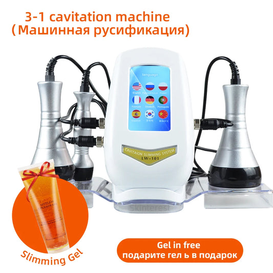 Misshearth 3-In-1 Body Slimming Massager Cavitation Machine