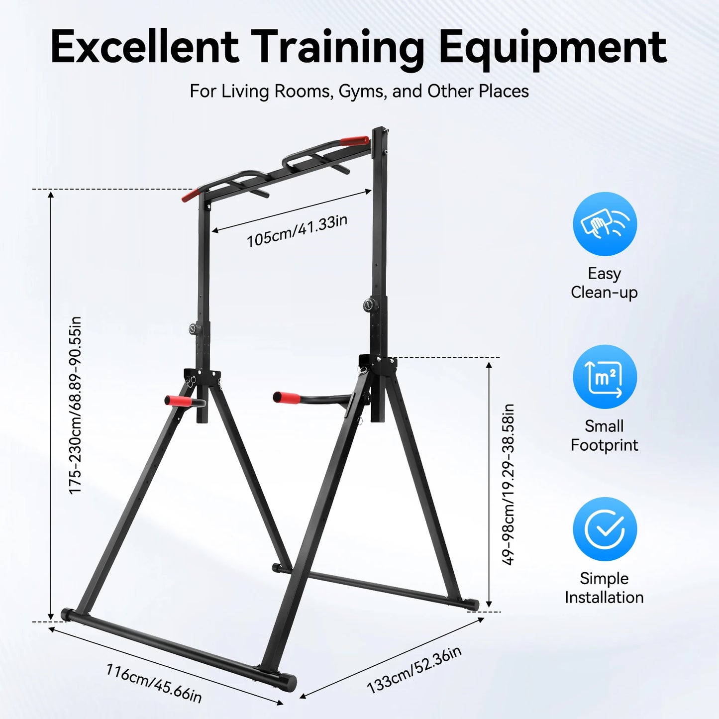 Adjustable Foldable Home Gym Multi Function Strength Training Station