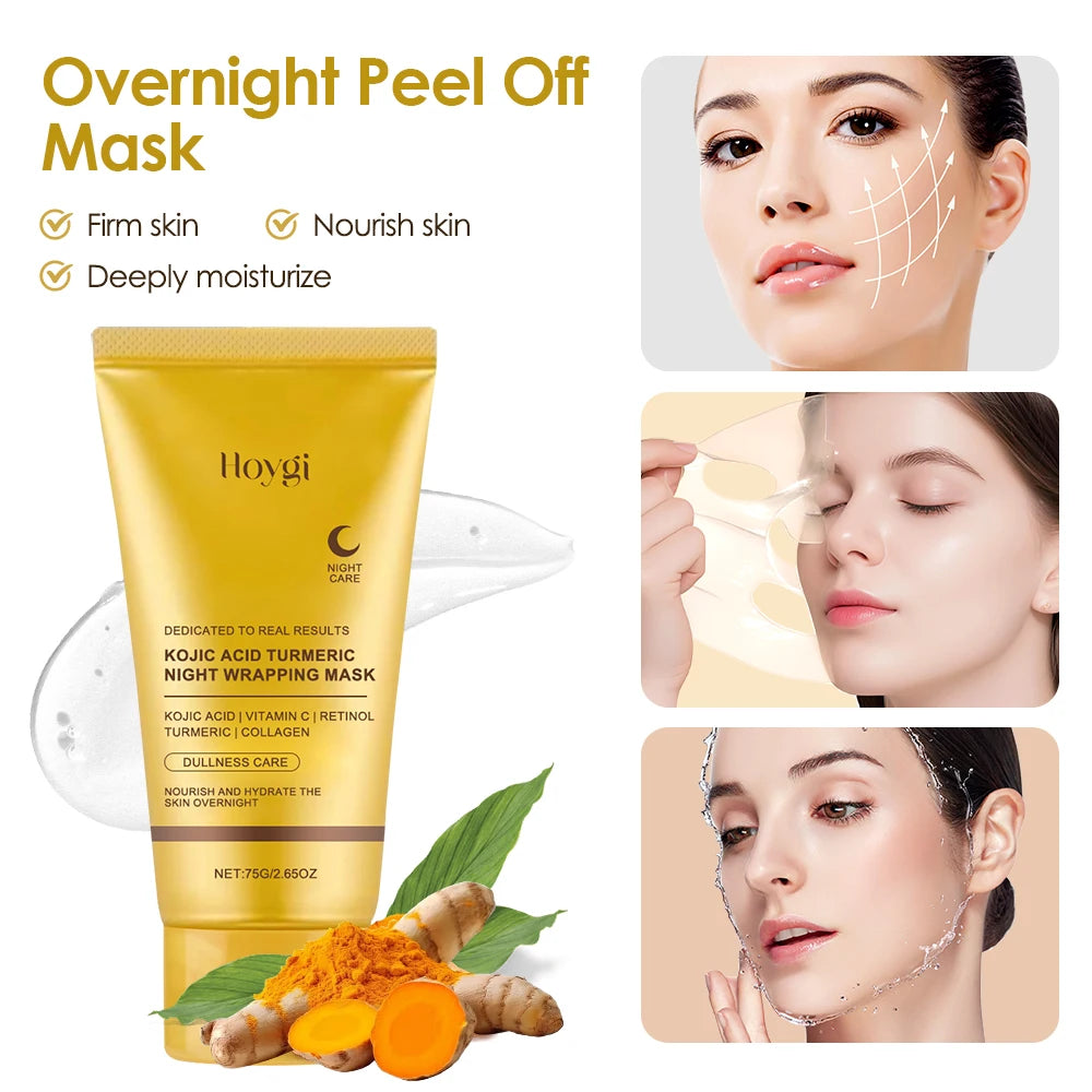 Ms.Dear Kojic Turmeric Overnight Peel Off Mask With Hydrolyzed Collagen