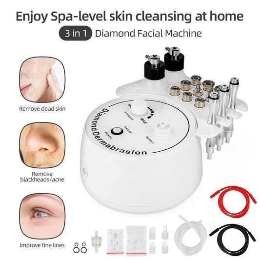 Foreverlily Professional Diamond Microdermabrasion Machine Water Spray