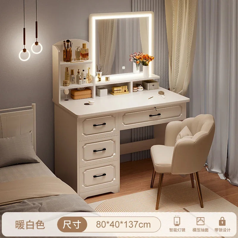 DUTRIEUX Nordic Handles Dressing Table Vanity Makeup Mirror