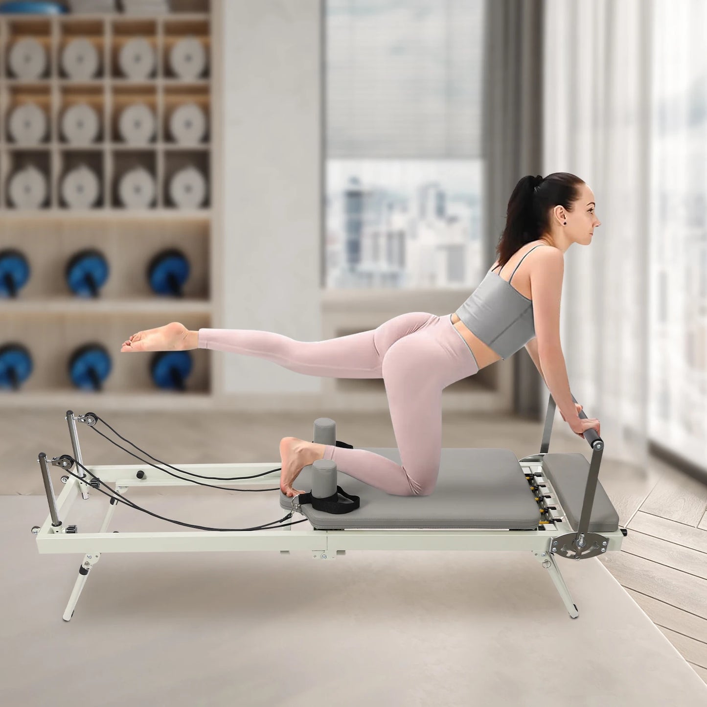 Pilates Rollaway Bed And Performer Machine For Core Training