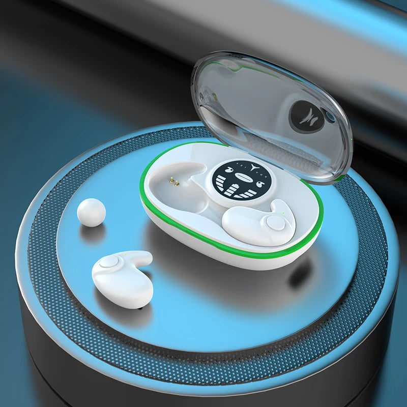 SHUKE Invisible Sleep Earbuds with Noise Cancellation Bluetooth