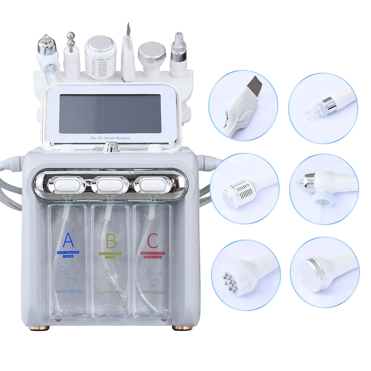Amilibeauty 6 In 1 Aqua Peeling Oxygen Machine Cleansing