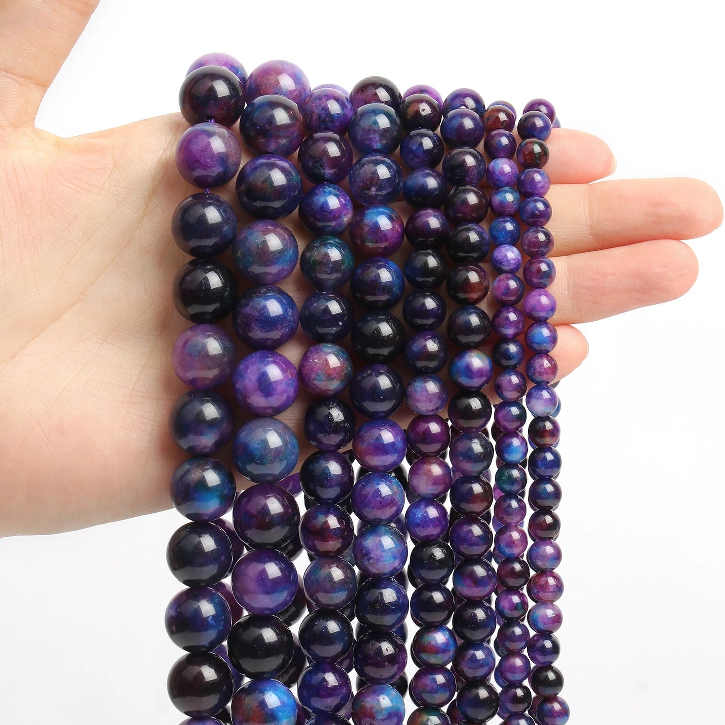 Round Rhinestone Beads For Jewelry Making Fashion Accessories