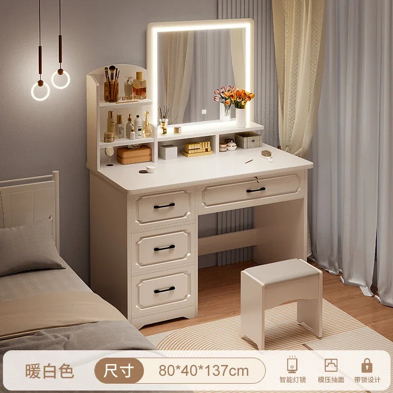 DUTRIEUX Nordic Handles Dressing Table Vanity Makeup Mirror