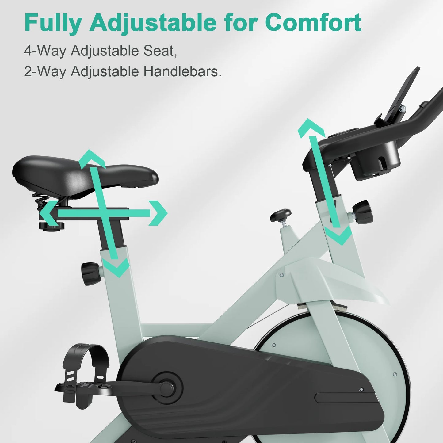 Superun 32 Level Magnetic Resistance Indoor Exercise Bike
