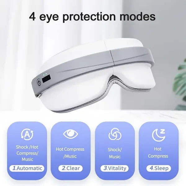 Eye Massager With Heat BT Music Heated Eyes For Migraines