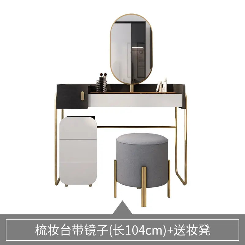 Dutrieux Nordic Makeup Table Vanity for Home Office Decor