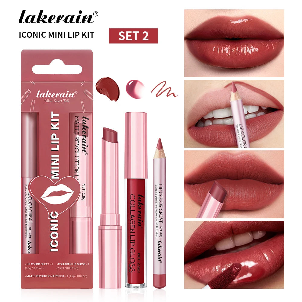 Lakerain Lip Makeup Mirror Effect Hydration Nourishment